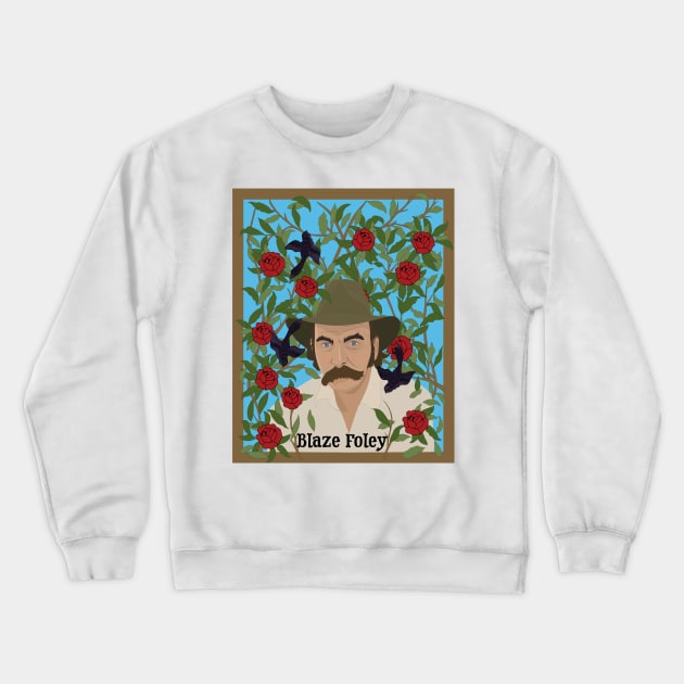 Blaze Crewneck Sweatshirt by Goddess of the Bees 